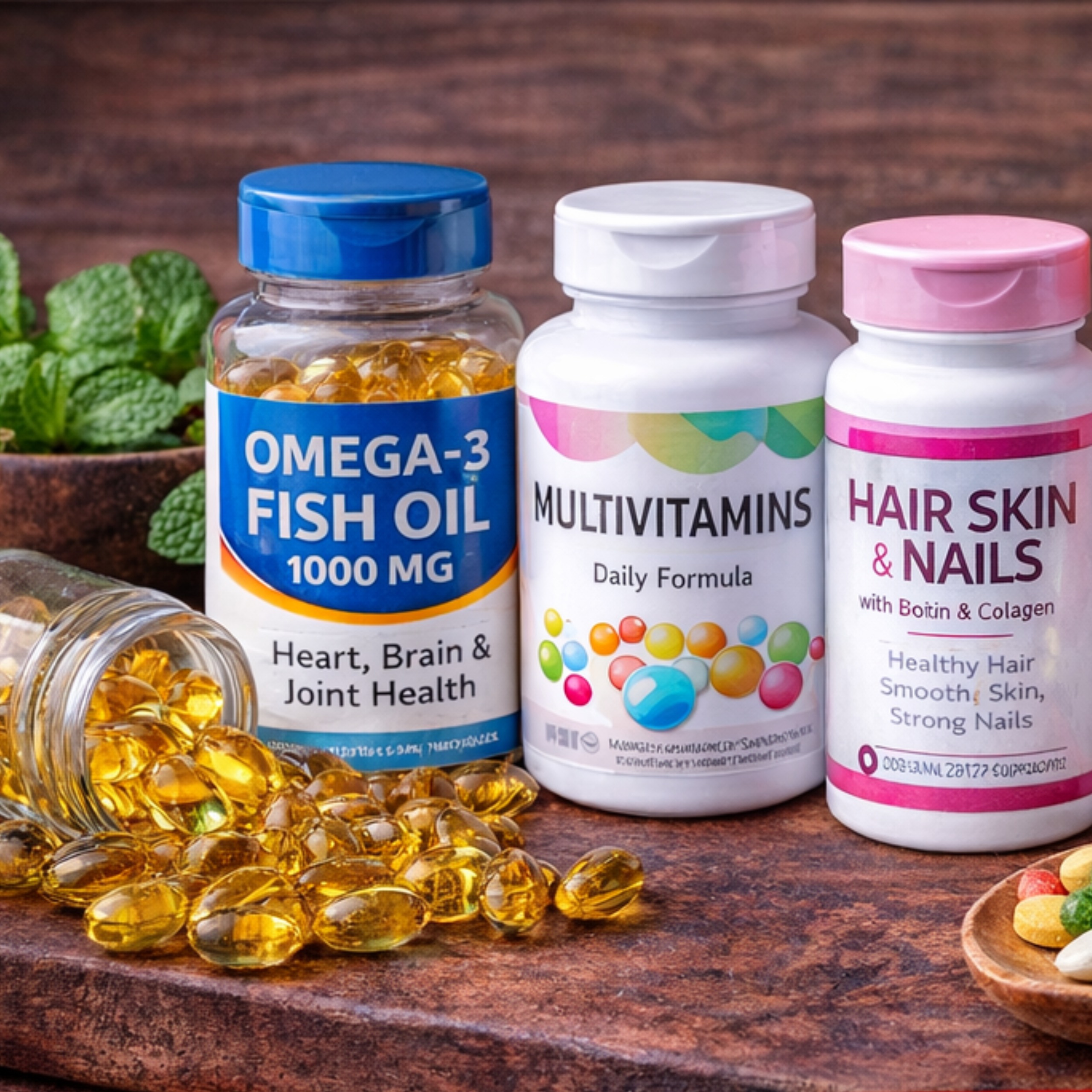 Vitamins and supplements